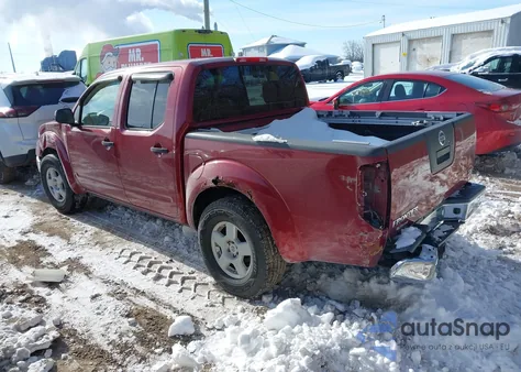 2006 Nissan Frontier Se из США, поврежденный, VIN 1N6AD07U86C417209